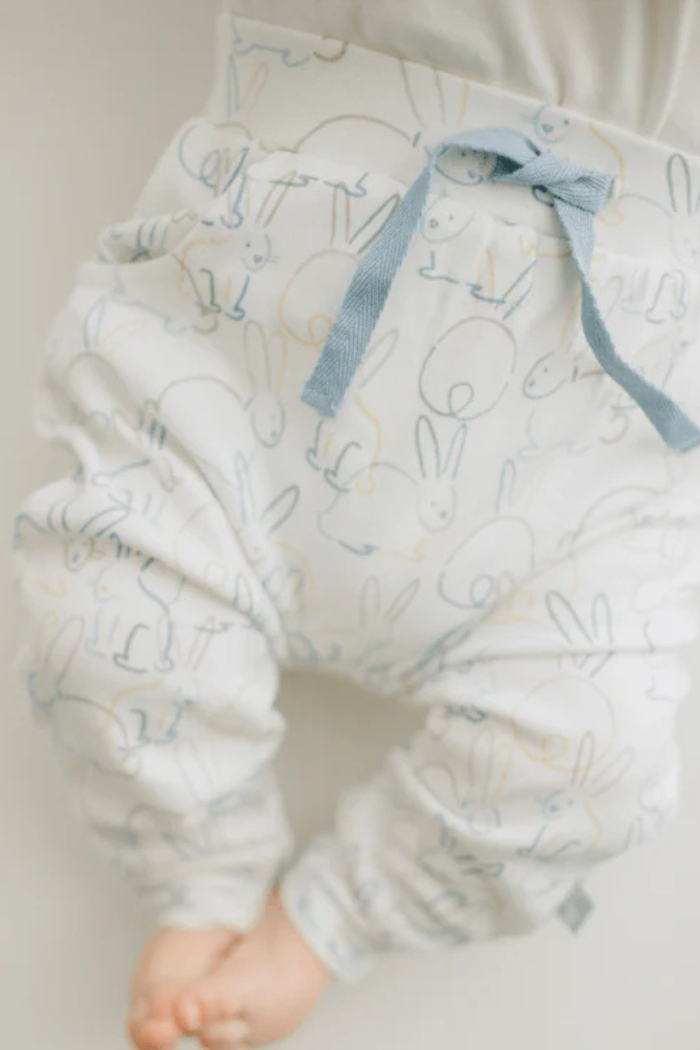 Bunnies Baby Lounge Pants | Finn + Emma