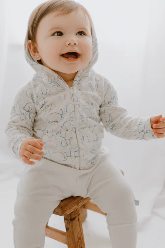 Bunnies Baby & Kid Hoodie | Finn + Emma