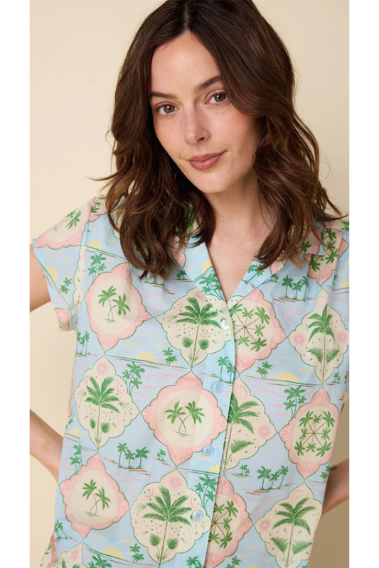 Palmetto Bay Voile Capri | The Cat's Pajamas