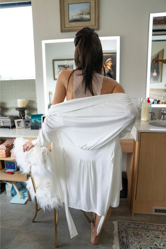 Nora Short Robe | Aspen Dream