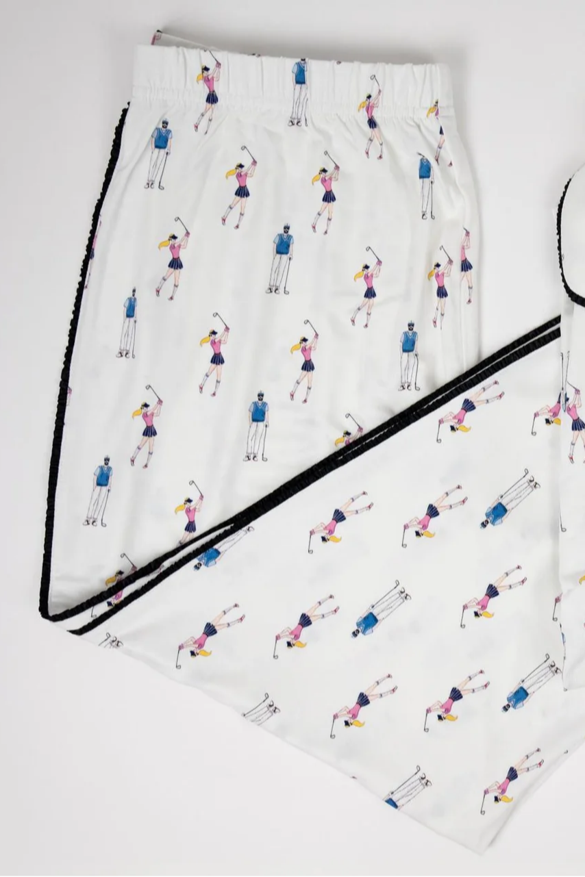 Grace Long Pajama Set | Aspen Dream