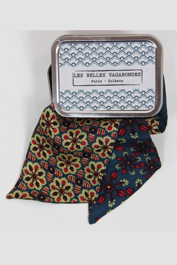 Marrakech Yellow Silk Headband | Les Belles Vagabondes