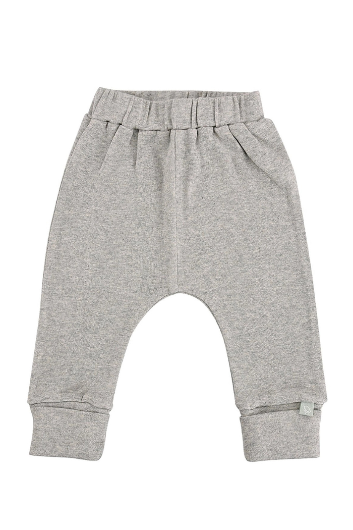 Organic Cotton Cuffed Baby Pants | Finn + Emma