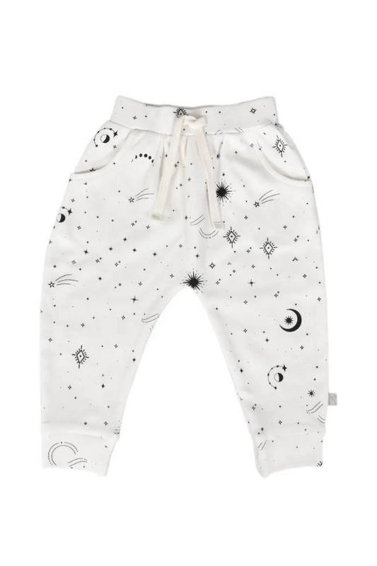Baby Kid Organic Lounge Pants | Celestial Stars