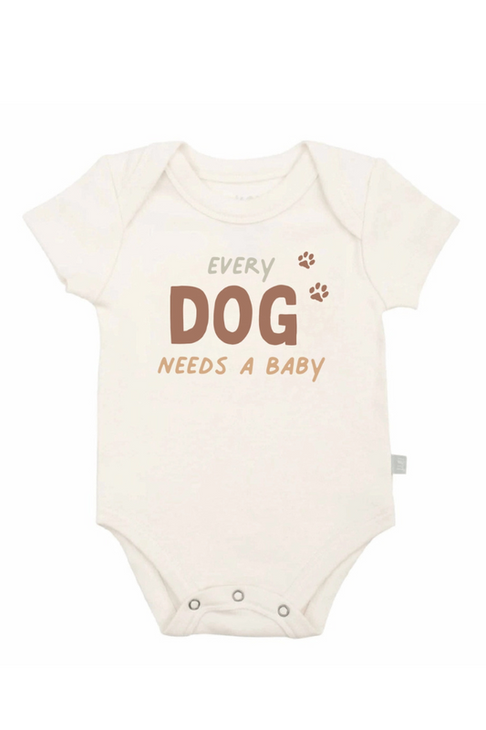 Graphic Bodysuit |Every Dog Needs A Baby