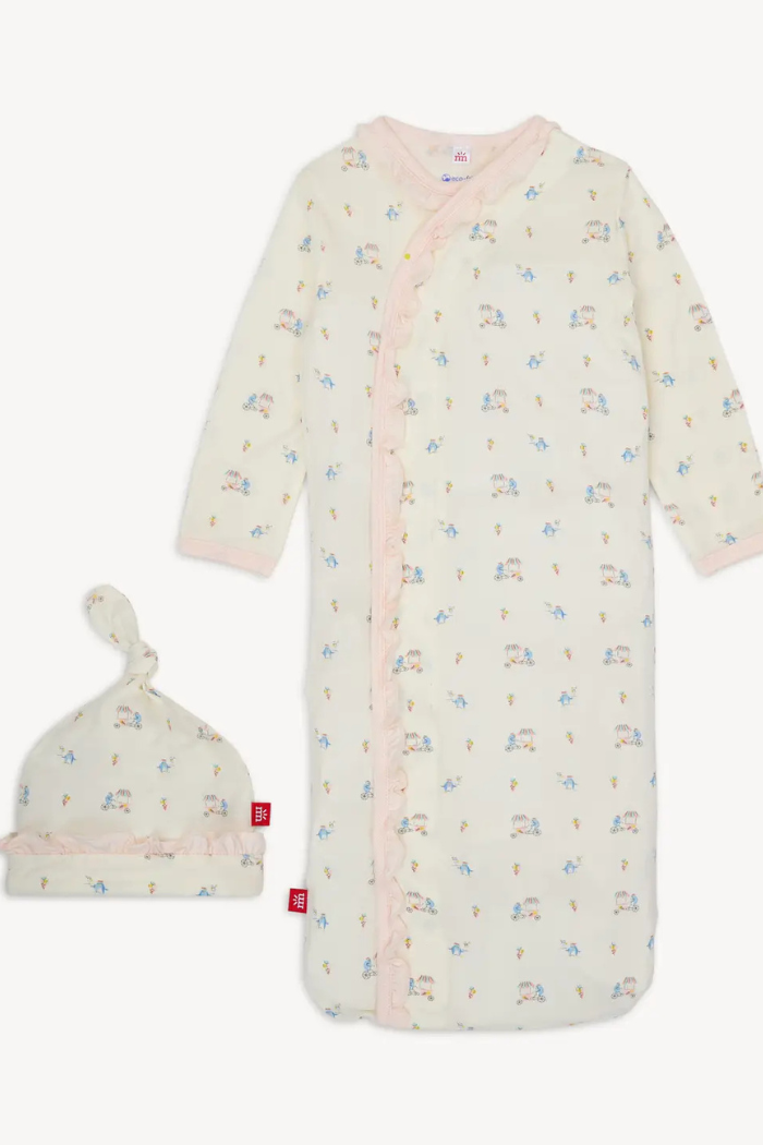 Penguin Pints Modal Gown+Hat Set w/ Ruff