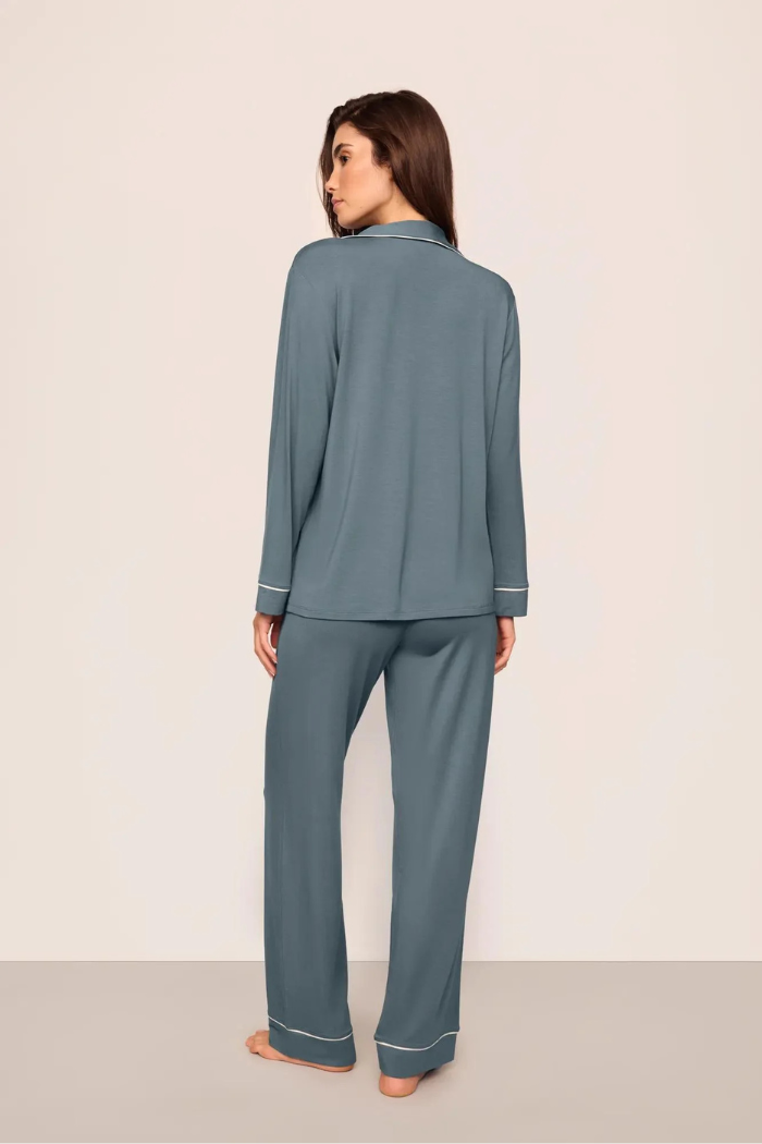 Gisele Printed TENCEL™ Modal Long PJ Set | Eberjey
