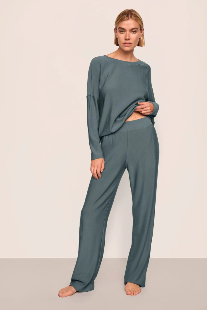 Eberjey Softest Sweats Boat Neck Pullover