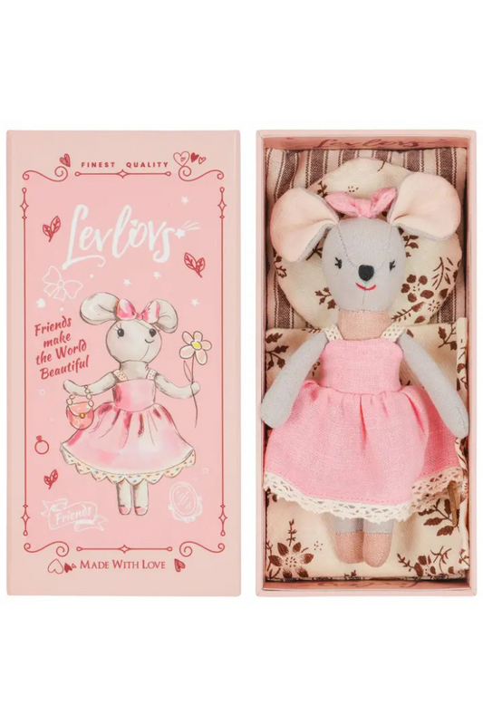 Levlovs Mouse Lili in A Box with the Bedding Summer Gift