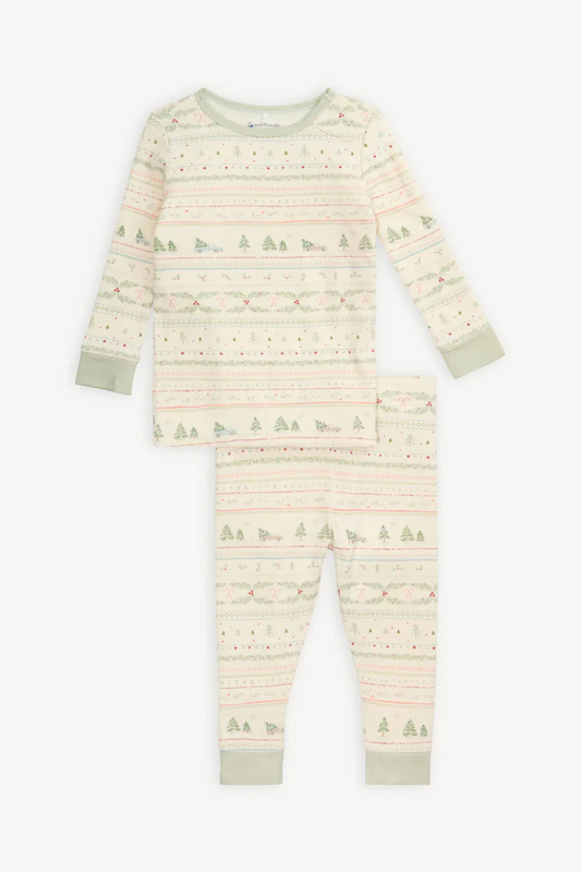Time of Wonder Right Fit Long Sleeve Pajama Set
