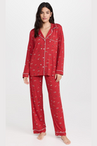 Eberjey Gisele Long PJ Set — Forest Pine alt 3
