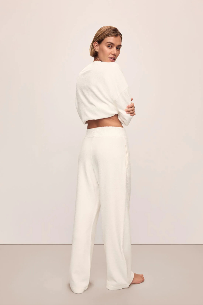 Recycled Boucle Relaxed Fit Pant | Eberjey