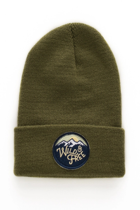 Wild and Free Moss Infant/Toddler Beanie Fits Ages 0-4