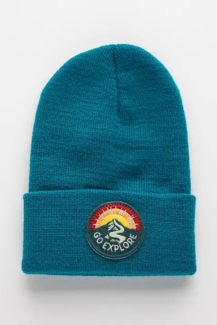 Go Explore Glacier Infant/Toddler Beanie Fits Ages 0-4