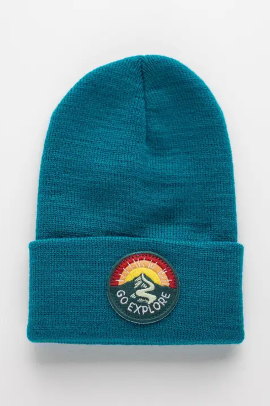 Go Explore Glacier Infant/Toddler Beanie Fits Ages 0-4
