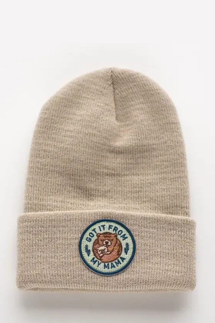 Got It from My Mama Sand Beanie