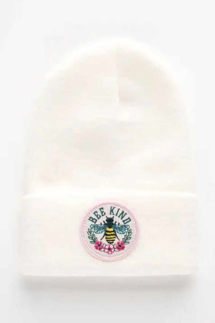 Bee Kind Dove Youth/Adult Beanie Fits Ages 5+