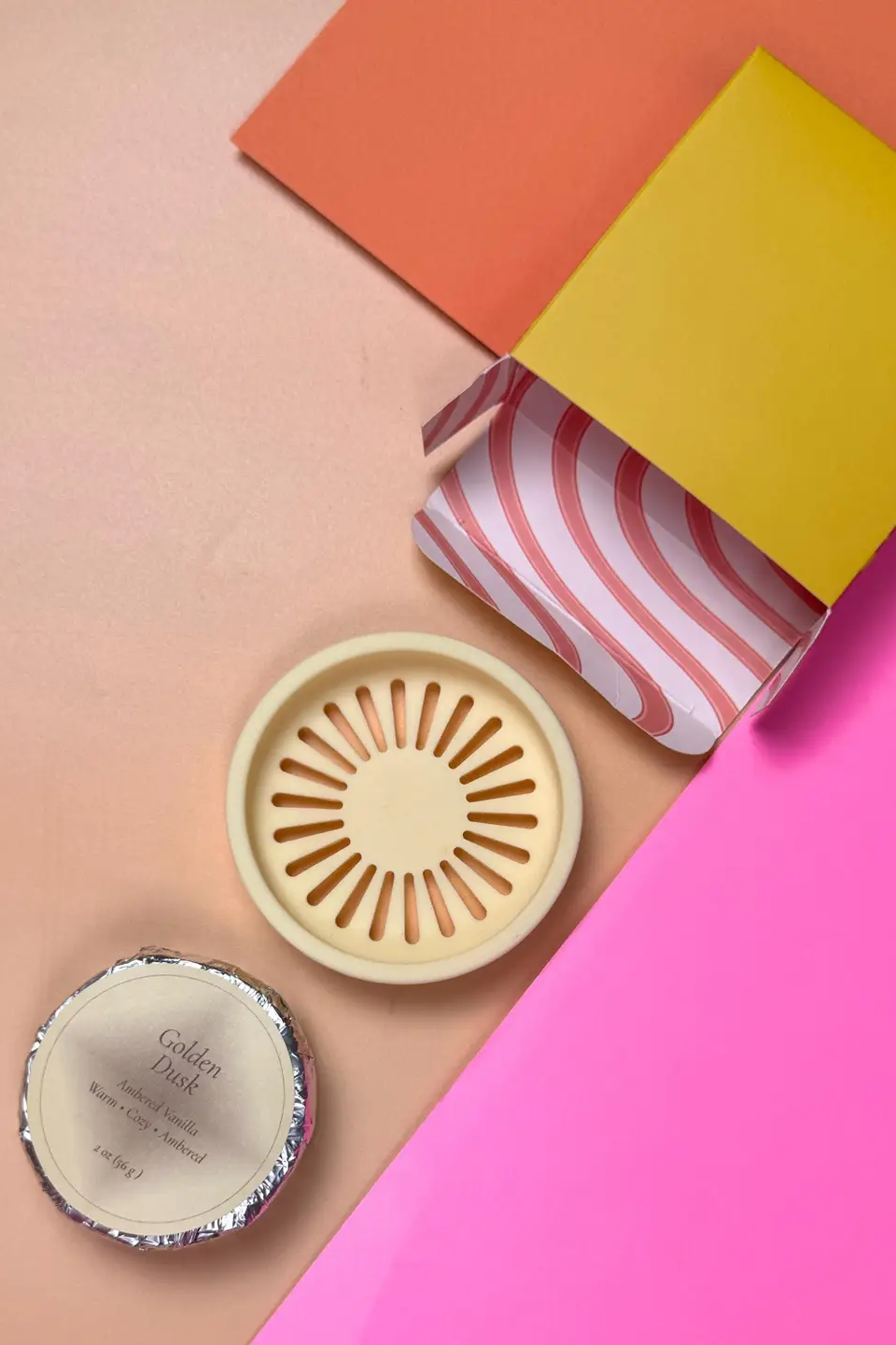 Mini Spa Gift Box with Shower Steamer and Tray