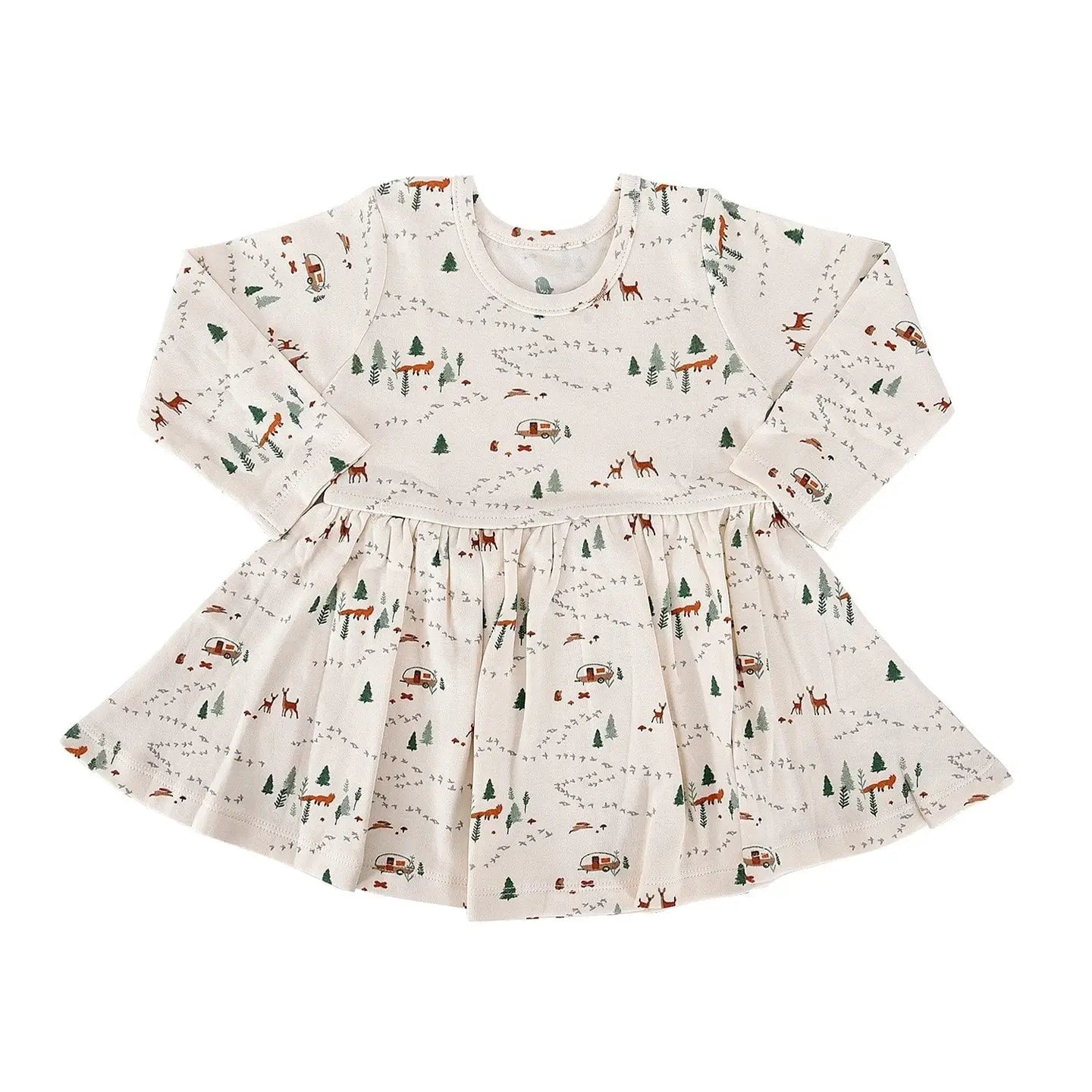 Into the Woods Organic Cotton Twirl Dress | Finn + Emma