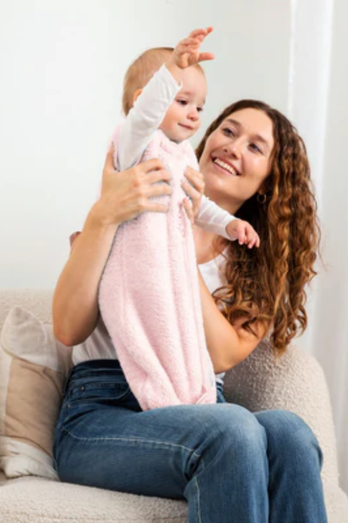 Stretch Chenille Baby Dream Sack | Swaddle Sleep Sack