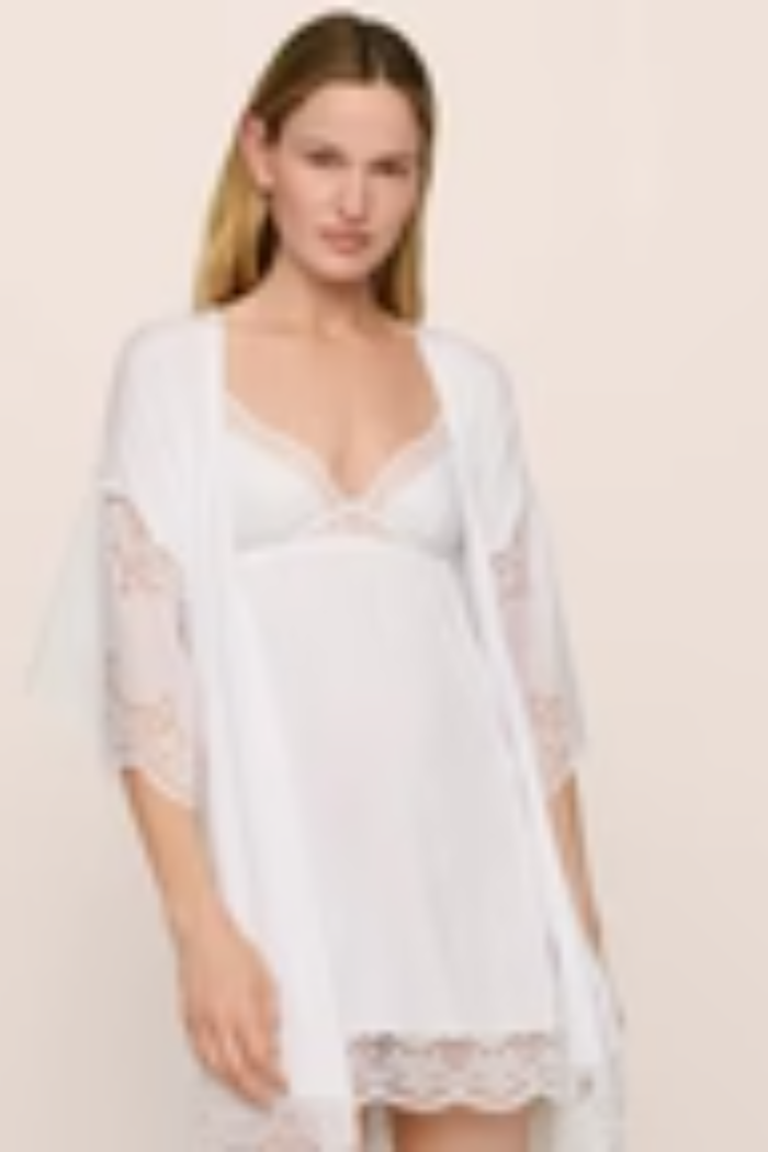 Beatrix Plunge Chemise | Eberjey