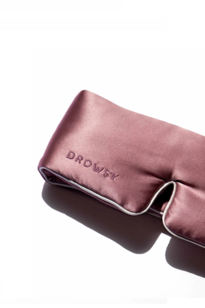 Damask Rose Pipe Dreams Silk Sleep Mask