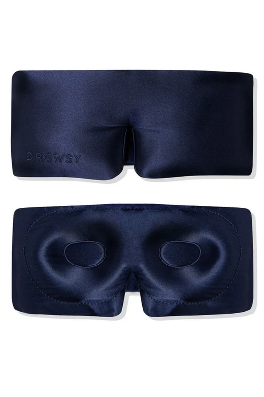 Midnight Blue Eyelash Protecting Sleep Mask