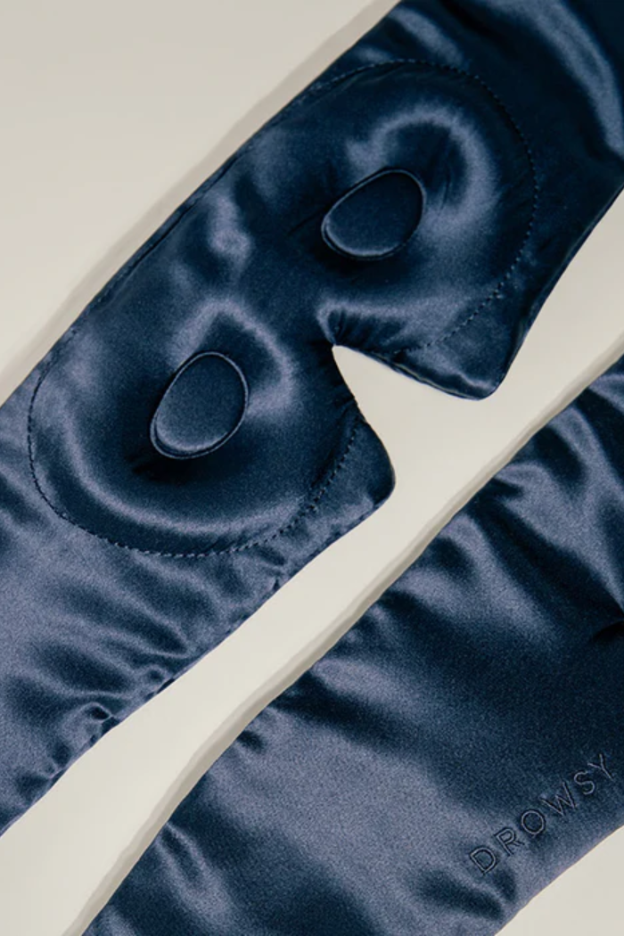 Midnight Blue Eyelash Protecting Sleep Mask