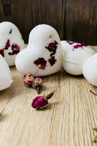 Organic Rose Heart Bath Bomb — alt 2