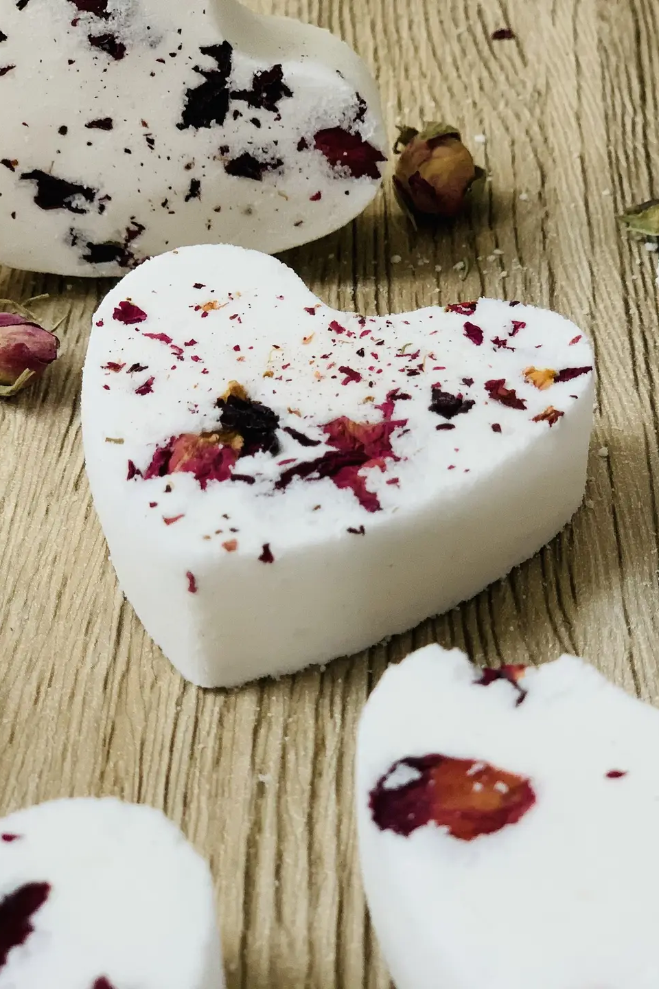 Rose Heart Shower Steamers — alt