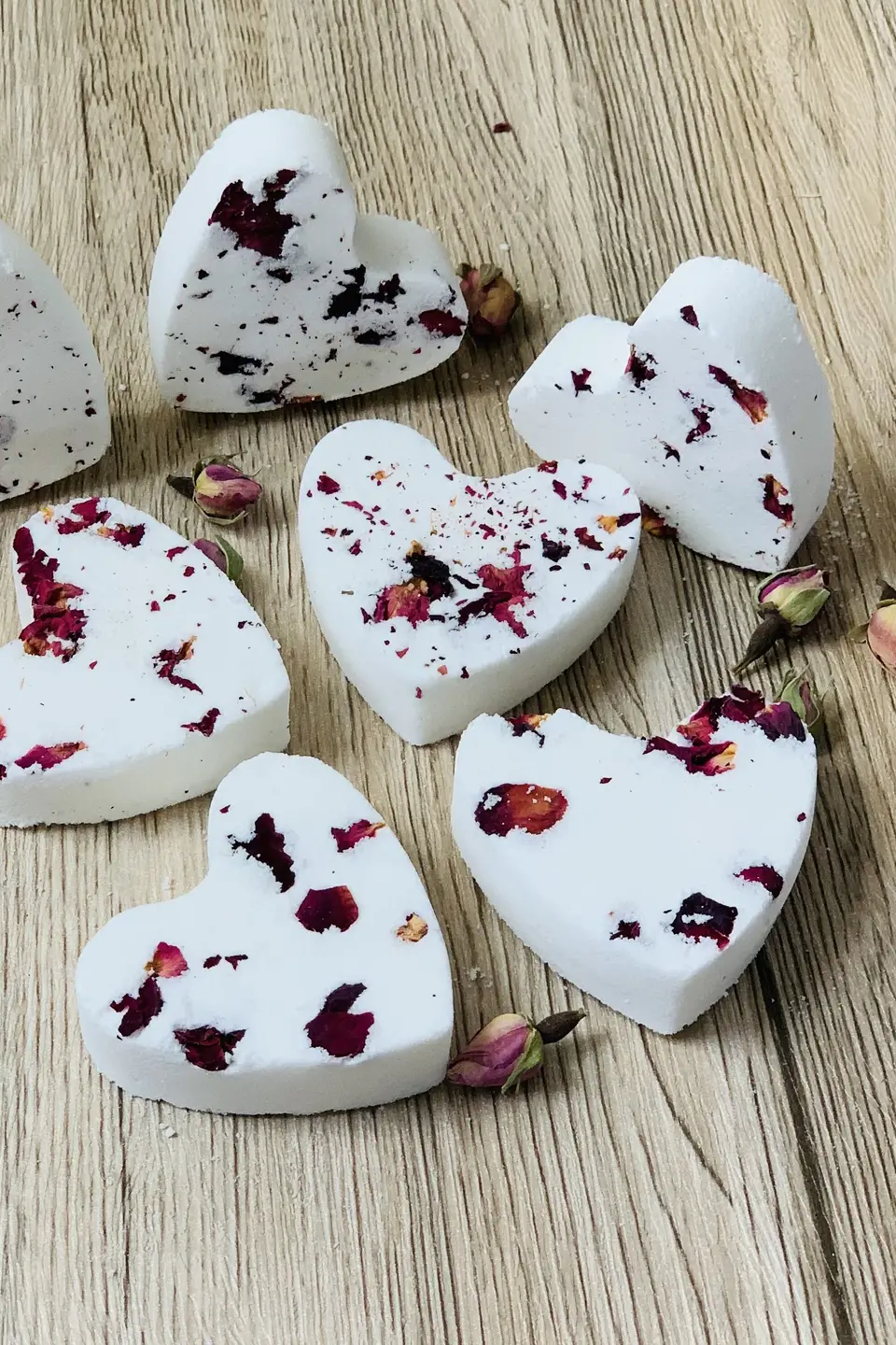 Rose Heart Shower Steamers — alt 2