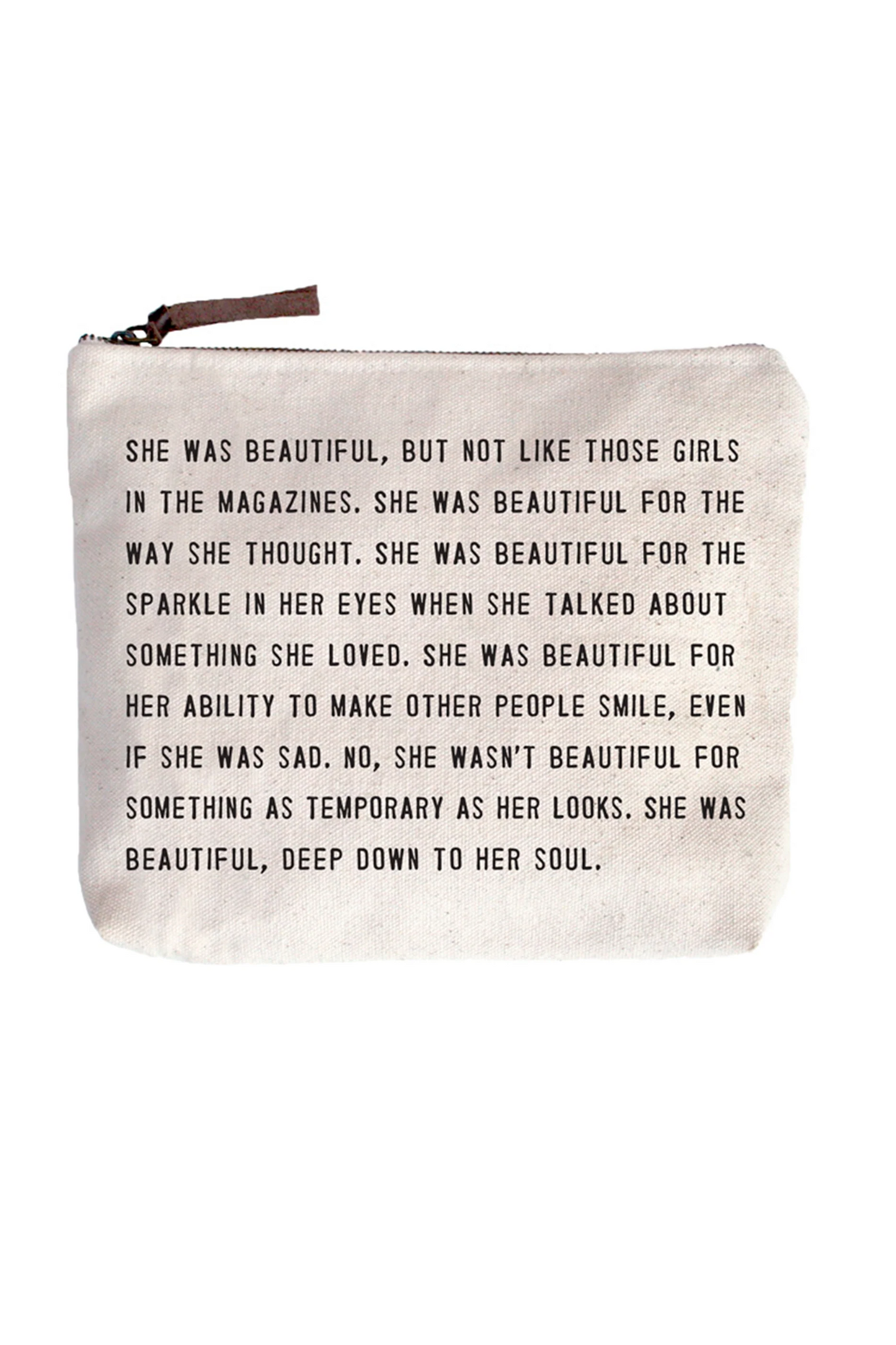 Canvas Zip Bag