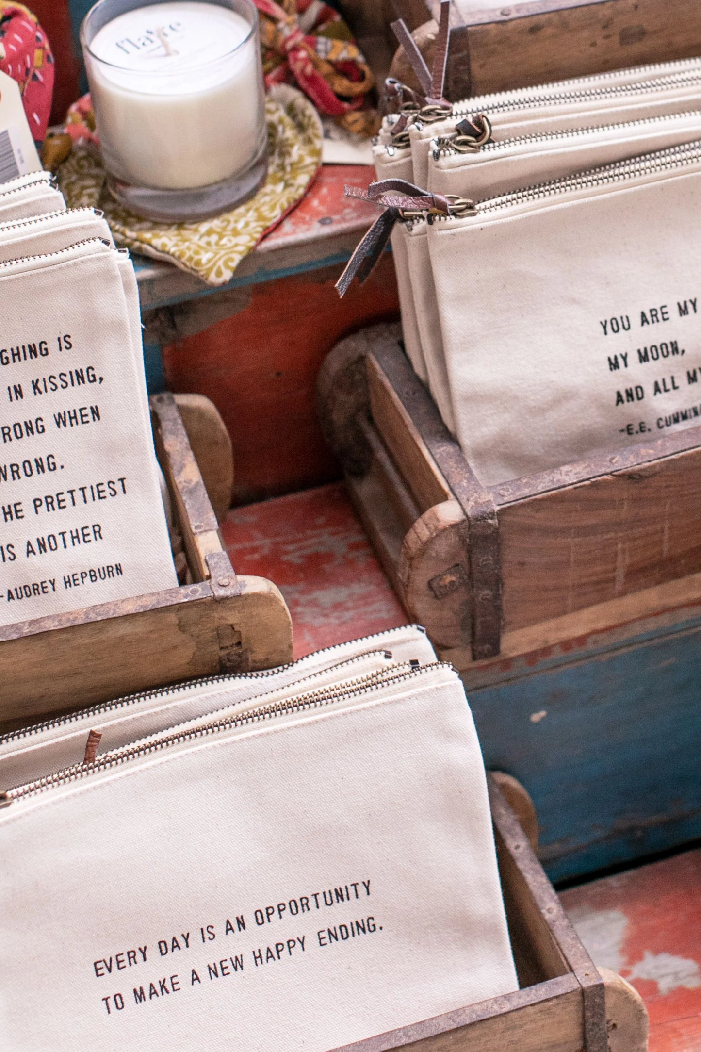 Canvas Zip Bag