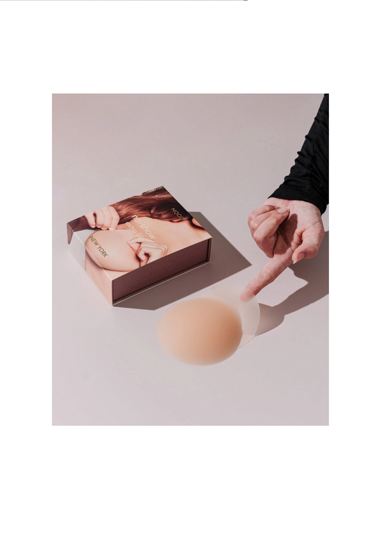 No-Show Extra Lift | Reusable Adhesive Lifting Nipple Covers | No 3 Buff