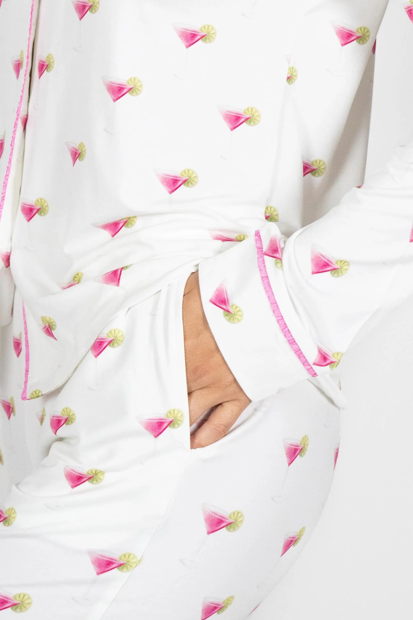 Cosmos Long Sleeve Pajama Set | Aspen Dream