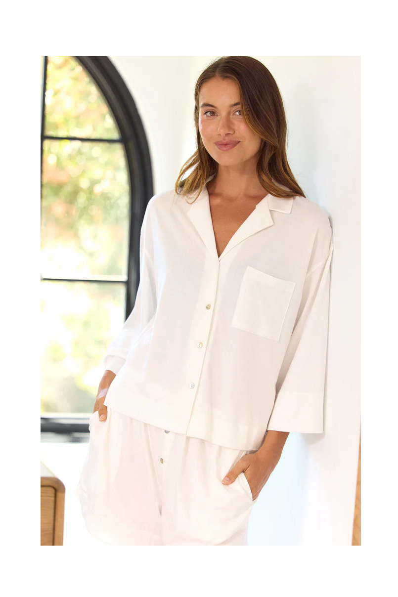 Mariposa Long Pajama Set | The Cat's Pajamas