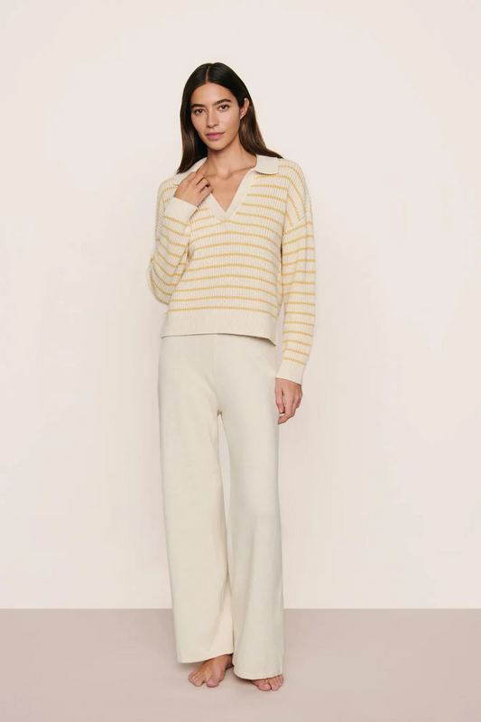 Coastal Cotton Sweater Polo | Eberjey