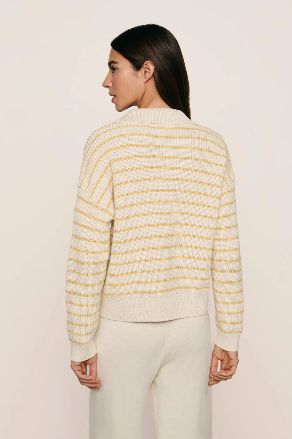Coastal Cotton Sweater Polo | Eberjey