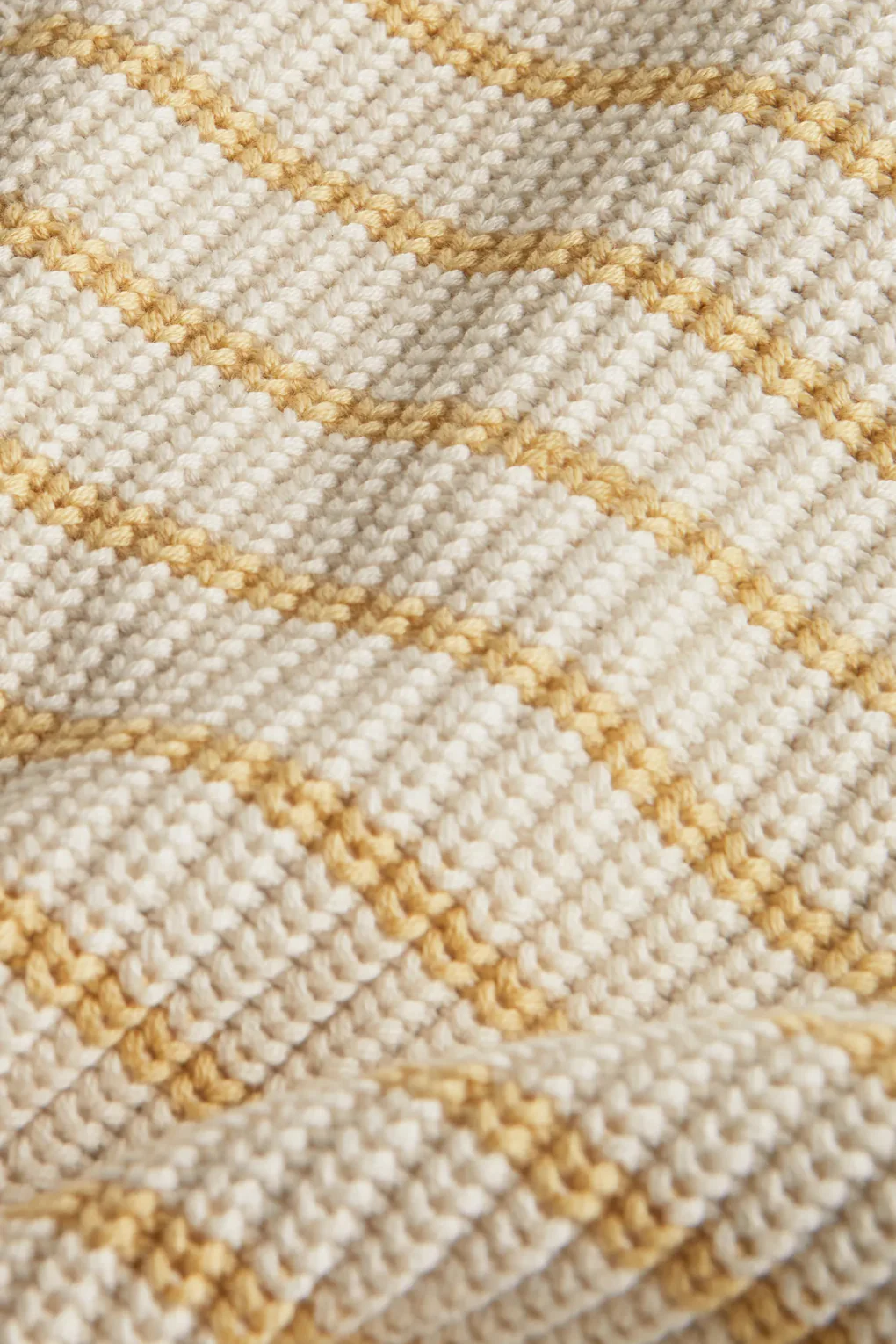 Coastal Cotton Polo Stripe Sweater Short Set — Almond & Marigold | Eberjey