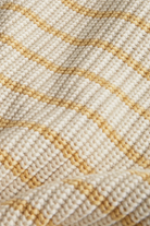 Coastal Cotton Polo Stripe Sweater Short Set — Almond & Marigold | Eberjey