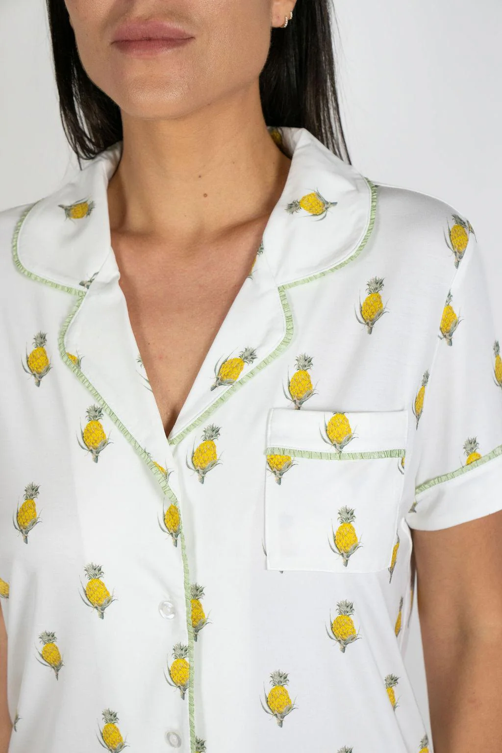 Jolene Short Pajama Set — Pineapple alt 2