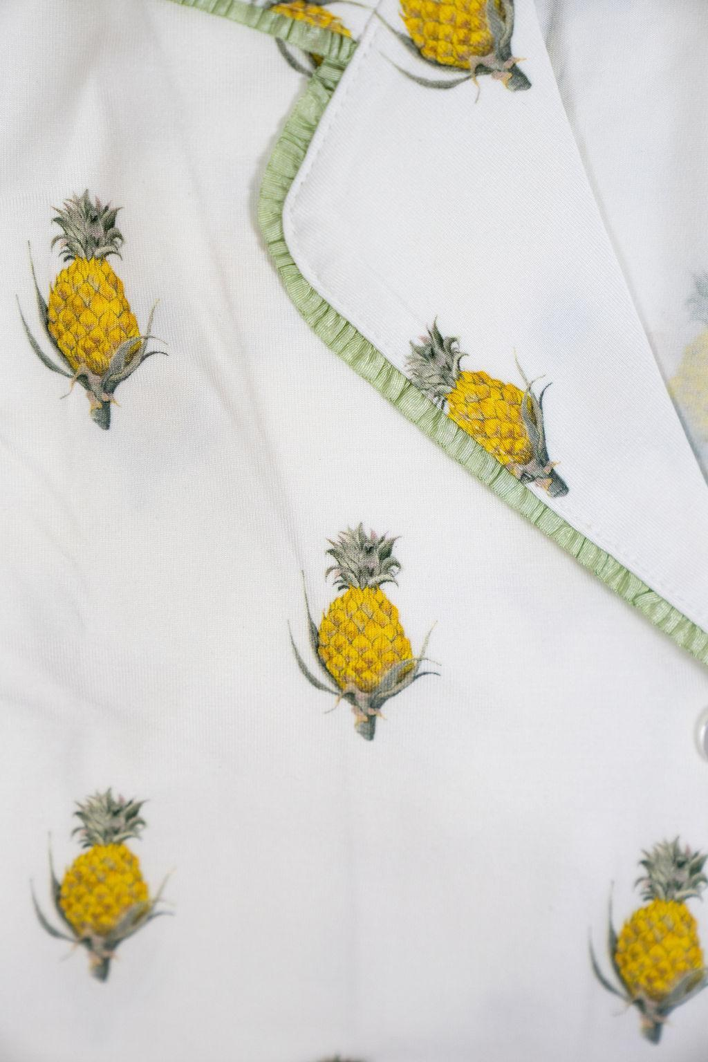 Jolene Short Pajama Set — Pineapple