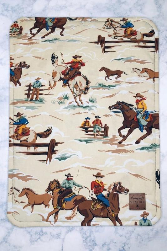 Cowboy Baby Blanket