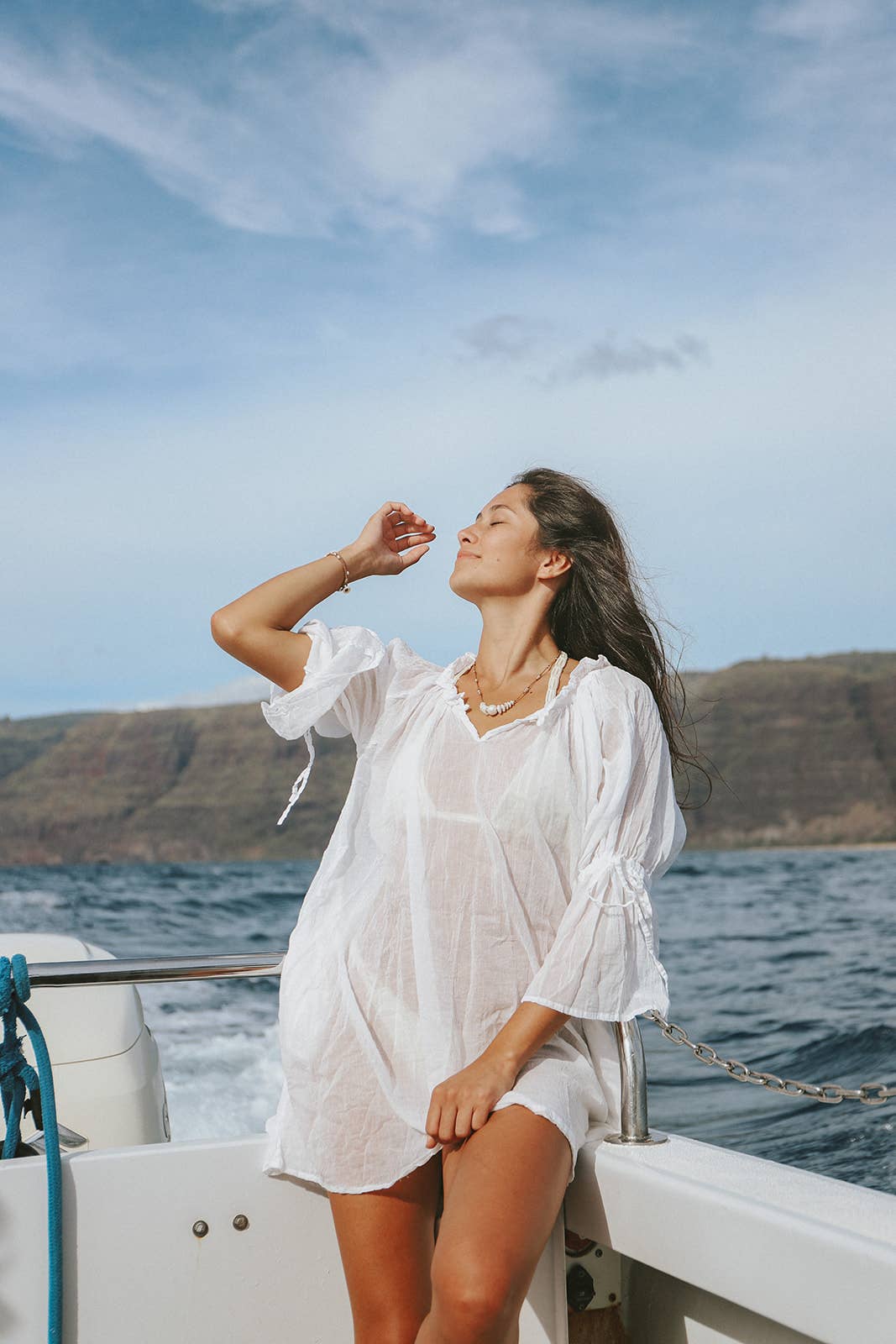 Dreaming Dress – Organic Cotton Gauze Island Dress