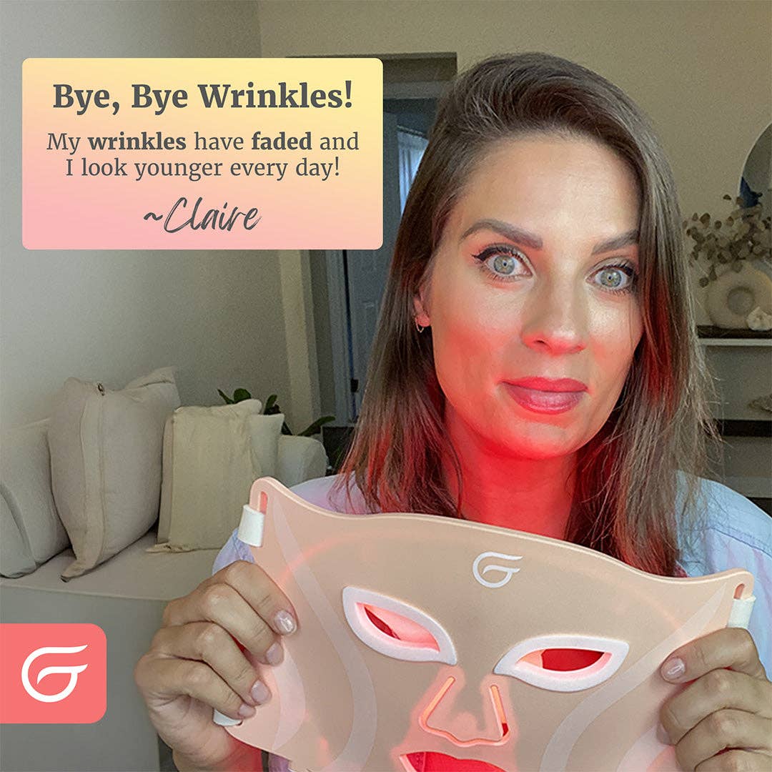Groomie Hers - GlowUp™ LED Light Therapy Face Mask
