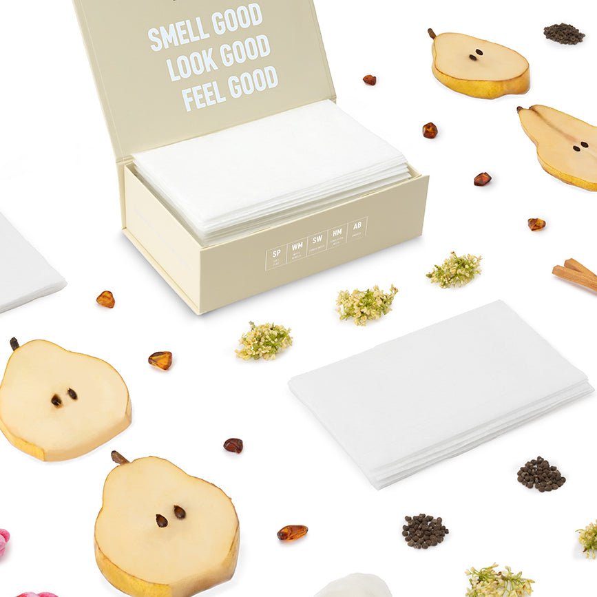 Luxury scented dryer sheets