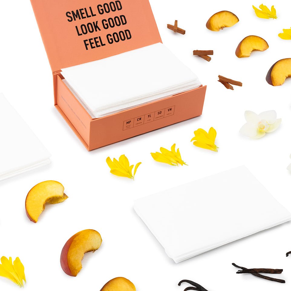 Luxury scented dryer sheets