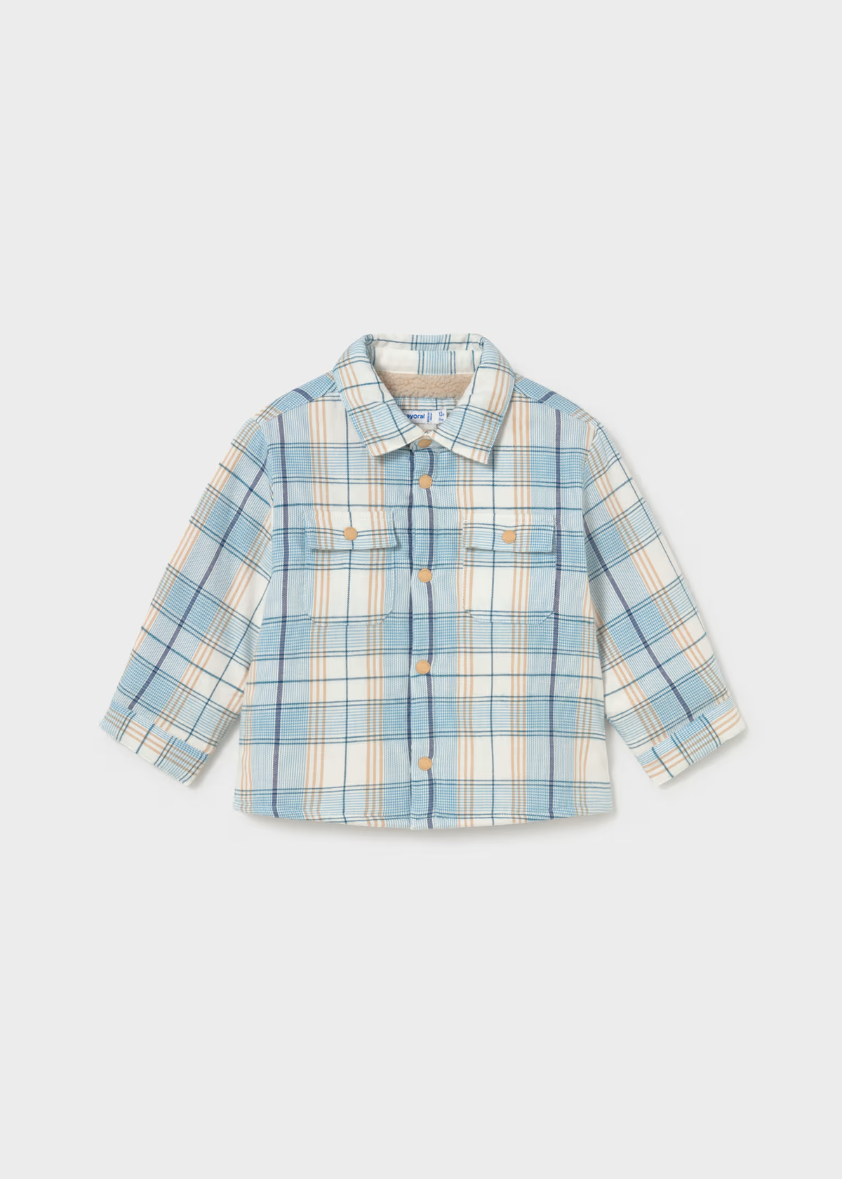 Baby Plaid Overshirt | Mayoral