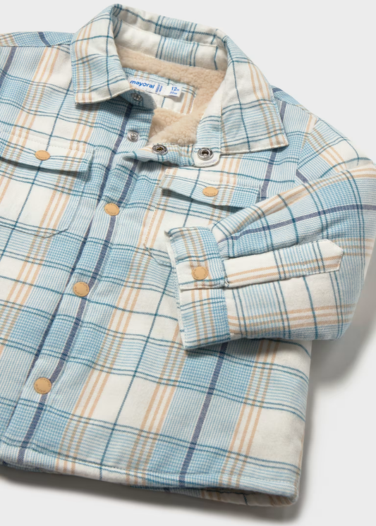 Baby Plaid Overshirt | Mayoral