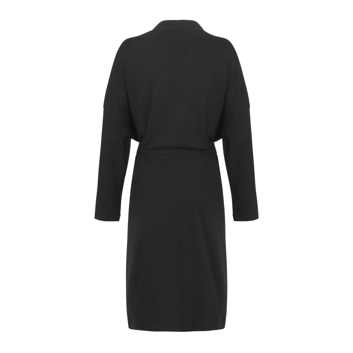 Organic cotton knitted kimono robe